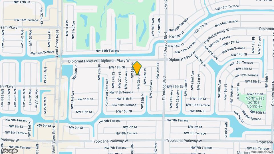 1220 NW 26th Ave Map and Location Details