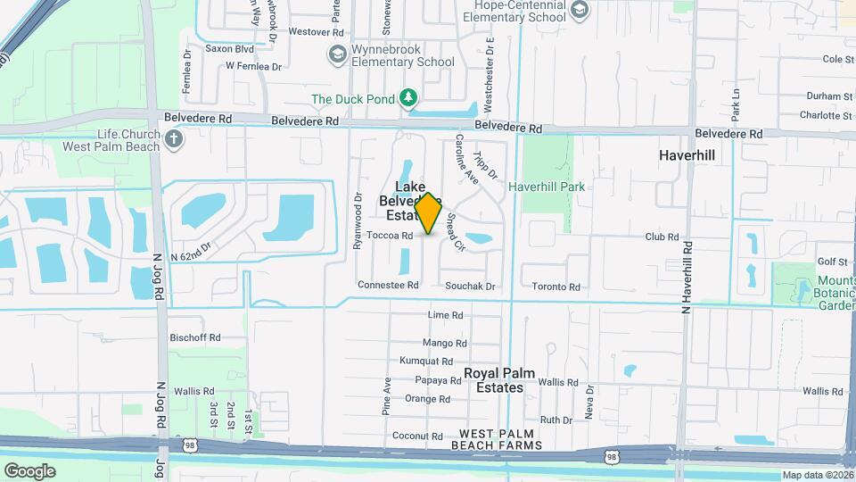 609 White Water Dr Map and Location Details