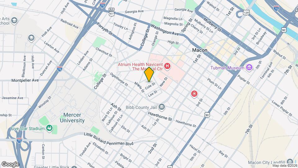943 Cole St, Unit 5 Mapa y Detalles de la Ubicación