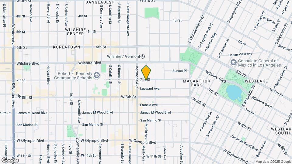 3040 W 7th St Map and Location Details