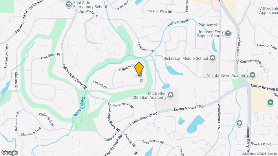 4232 Edgewood Ct Map and Location Details
