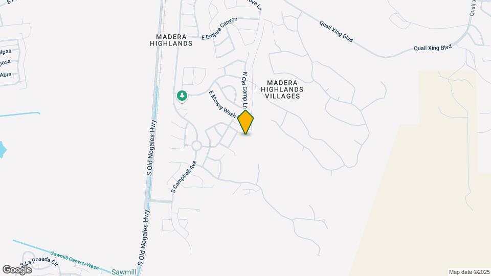 1120 E Mt Shibell Dr Mapa y Detalles de la Ubicación
