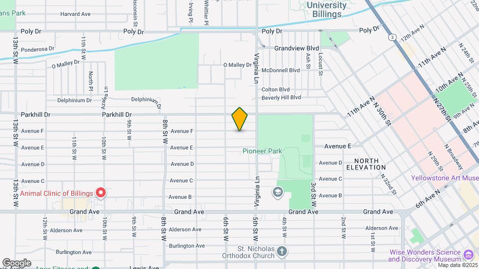 522 Avenue F Map and Location Details