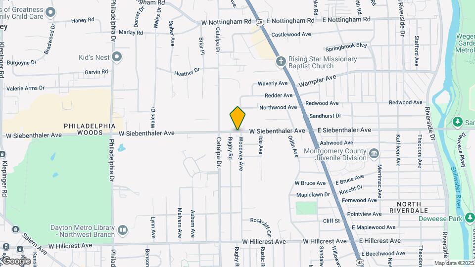 400 W Siebenthaler Ave Mapa y Detalles de la Ubicación