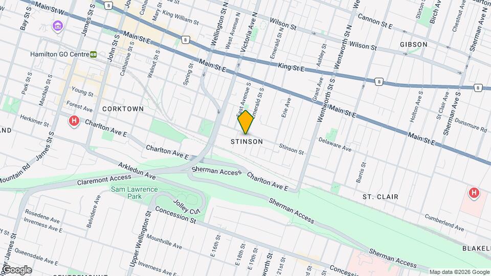 118 Stinson St, Unit 1002 Map and Location Details