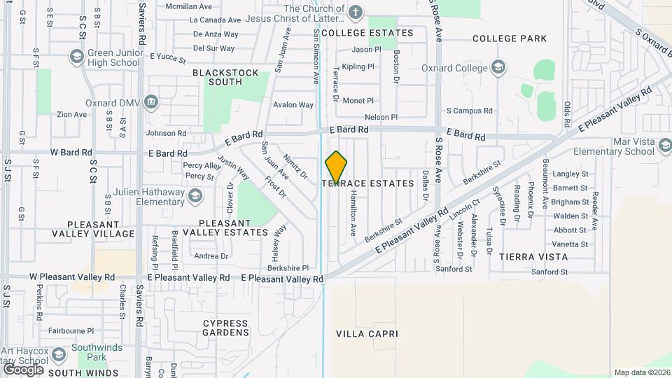 4517 Terrace Ave Map and Location Details