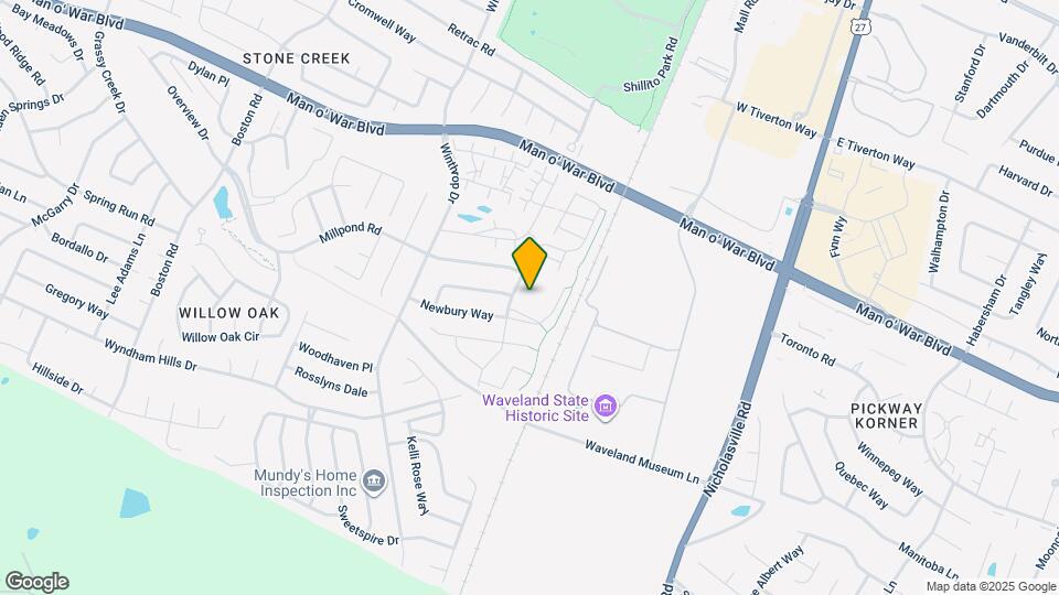 3725 Lochdale Terrace Map and Location Details