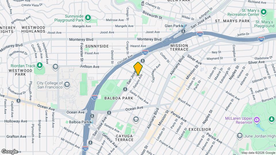 66 Delano Ave Mapa y Detalles de la Ubicación