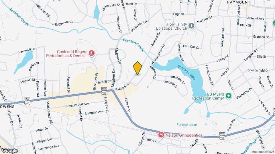 2415 Raeford Rd Map and Location Details
