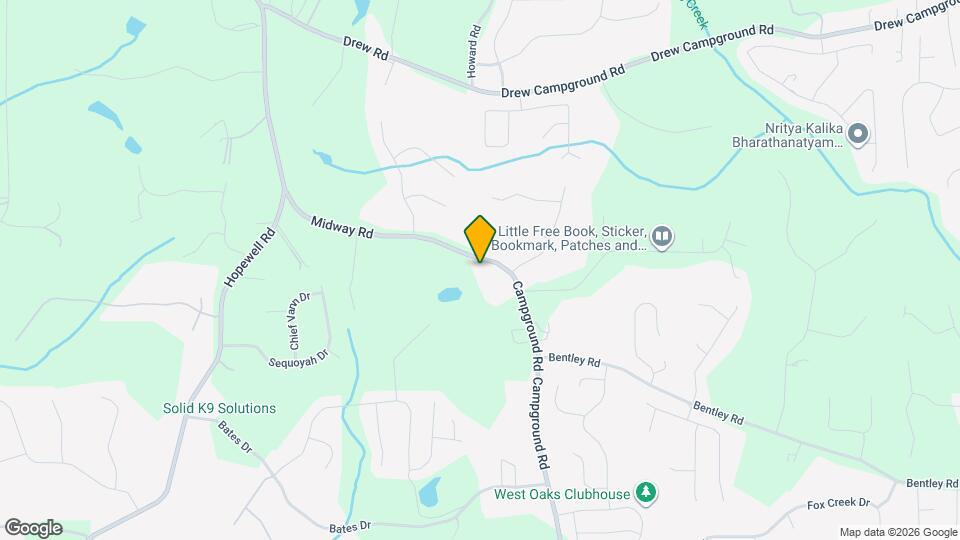 7675 Campground Rd Map and Location Details