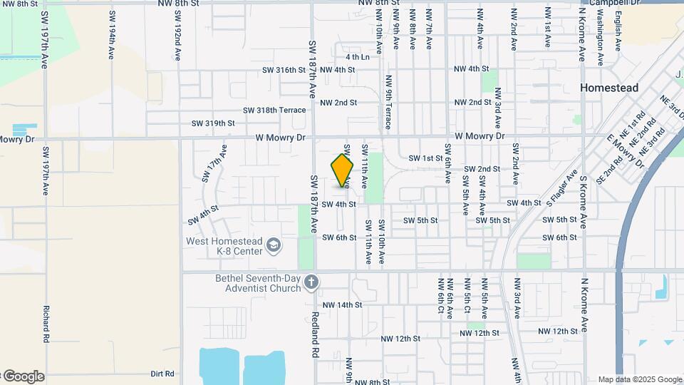 1220 SW 3rd St Map and Location Details