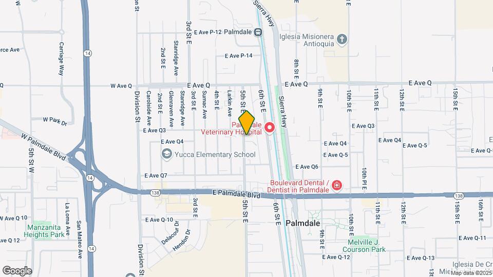 38564 5th St E Map and Location Details