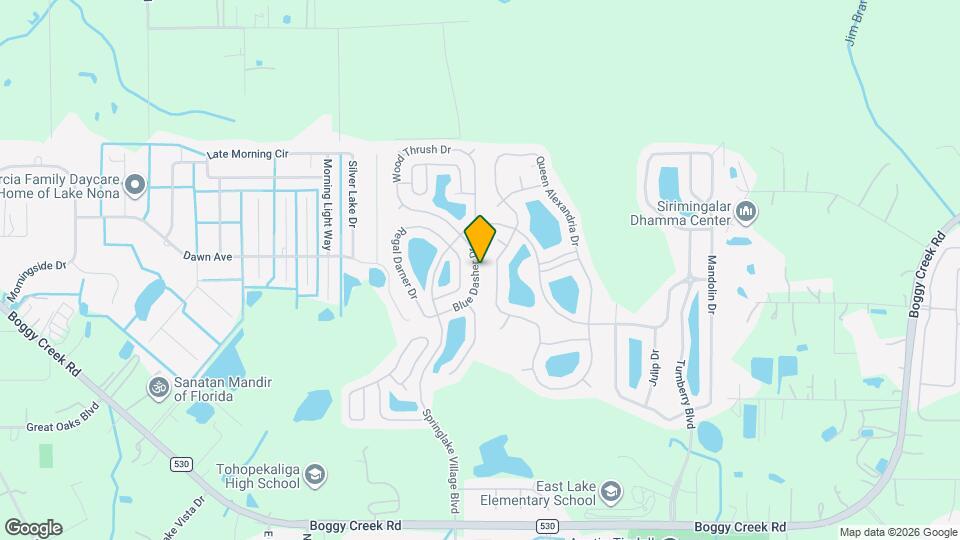 3818 Blue Dasher Dr Map and Location Details