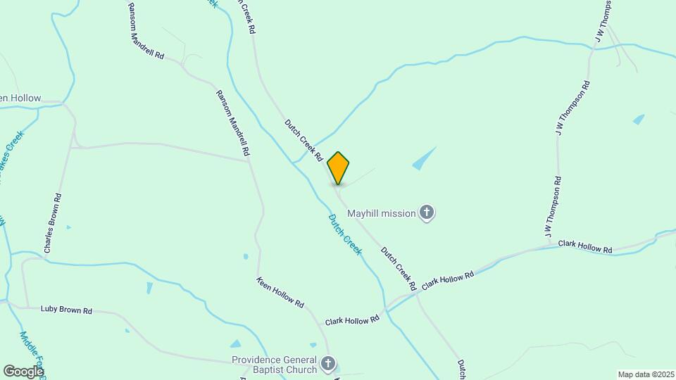 1510 Dutch Creek Rd Map and Location Details