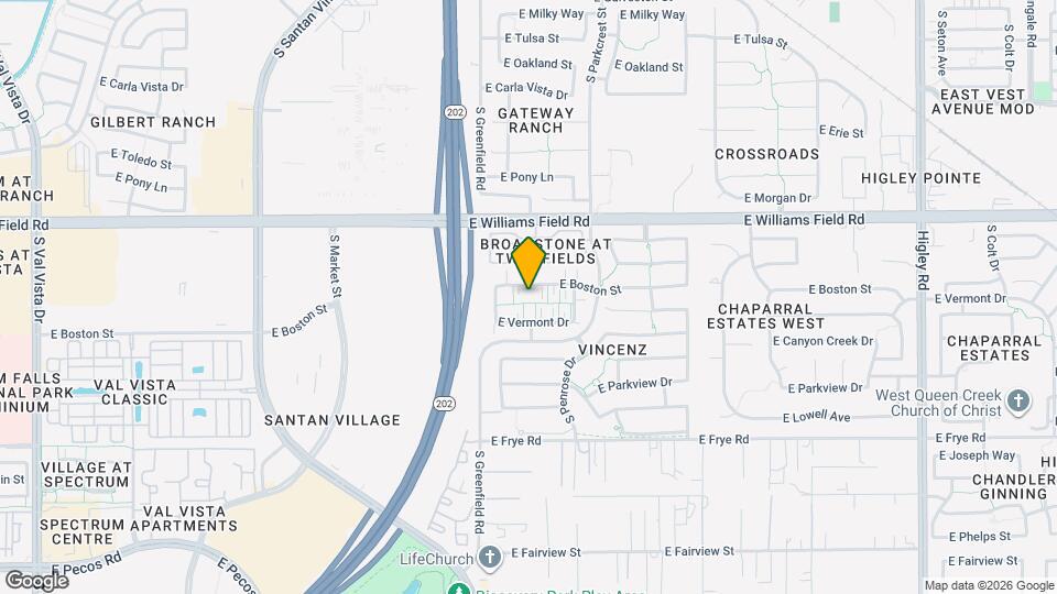 2491 E Boston St Map and Location Details