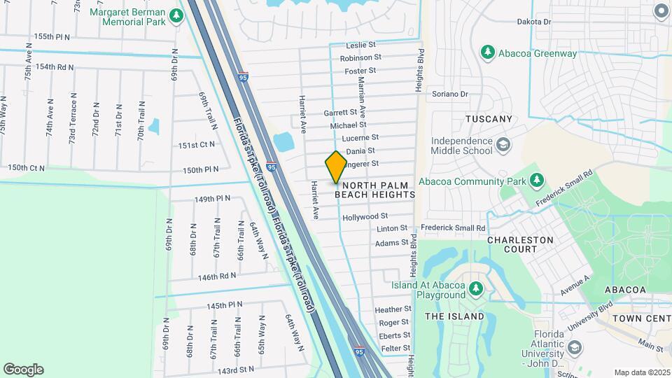 6297 Lauderdale St Map and Location Details