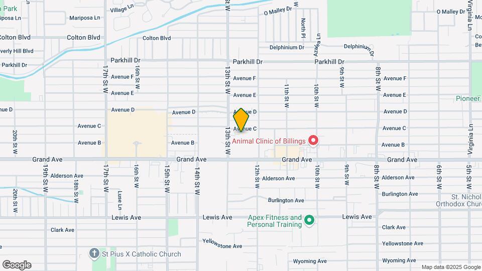 1232 Avenue C Map and Location Details