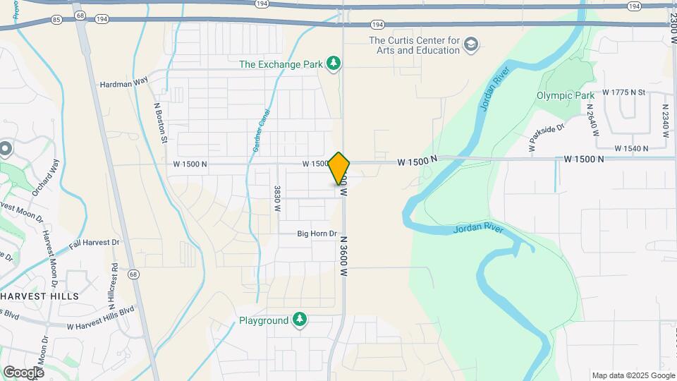 1429 N 3600 W Map and Location Details