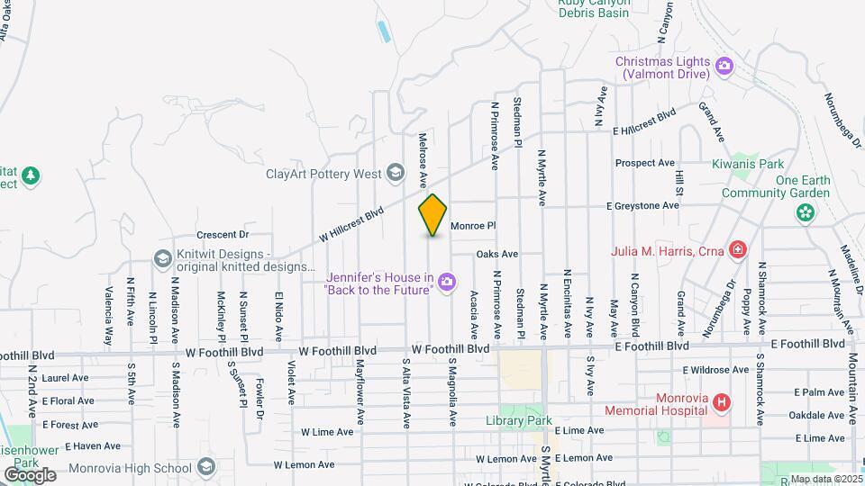 236 Melrose Ave Map and Location Details