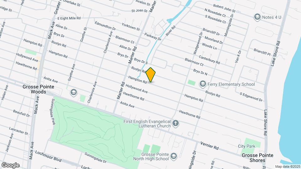 1087 Hampton Cir Map and Location Details