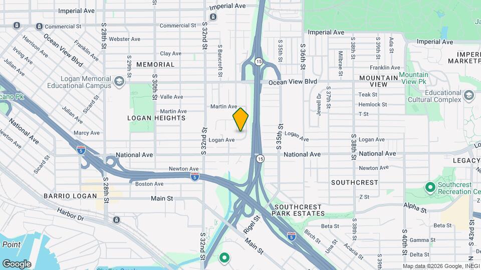 856 S Gregory St, Unit 856 Map and Location Details