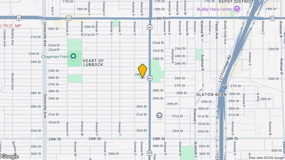 1712 27th St Map and Location Details