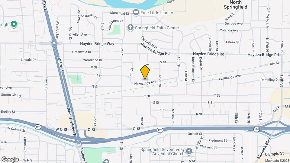 790 Northridge Ave Map and Location Details