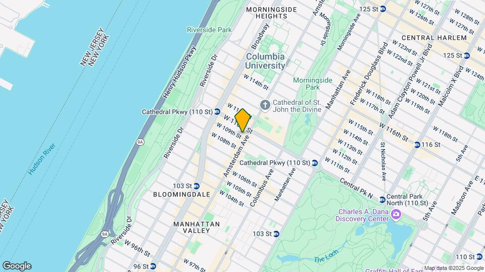 992-996 Amsterdam Ave Map and Location Details