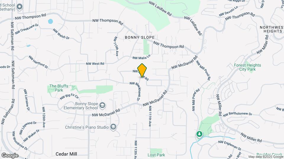 3110 NW 112th Pl Map and Location Details