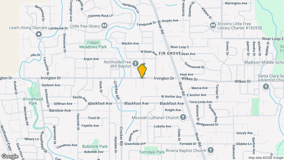 3590 Byron St Map and Location Details