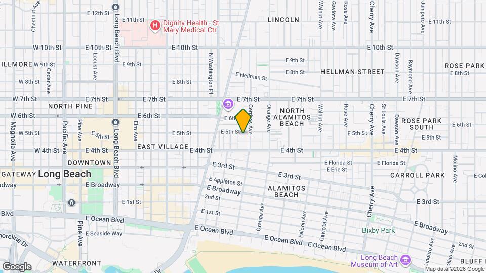 1048 E 5th St Mapa y Detalles de la Ubicación