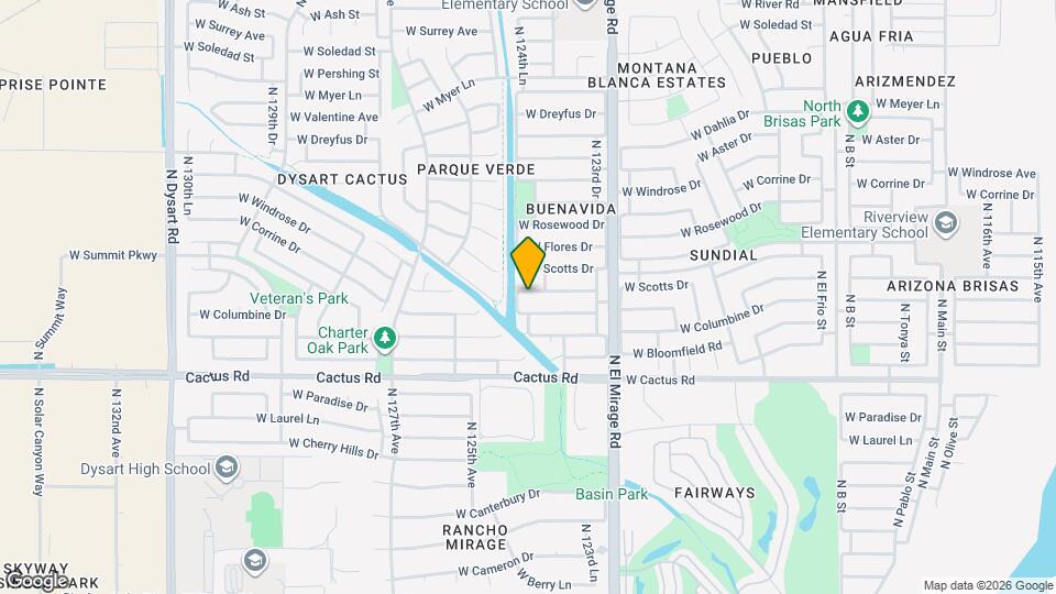 12429 W Larkspur Rd Map and Location Details