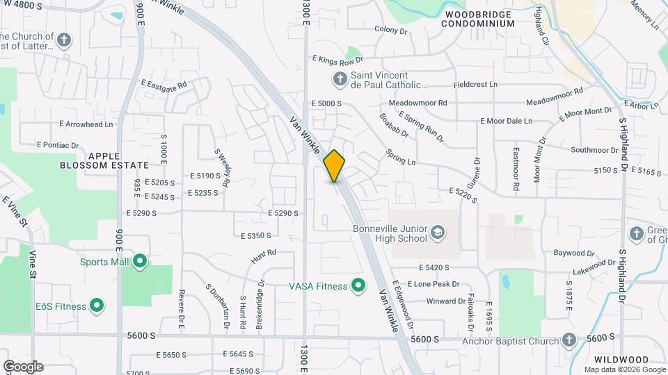 Cobble Creek Apartments Map and Location Details