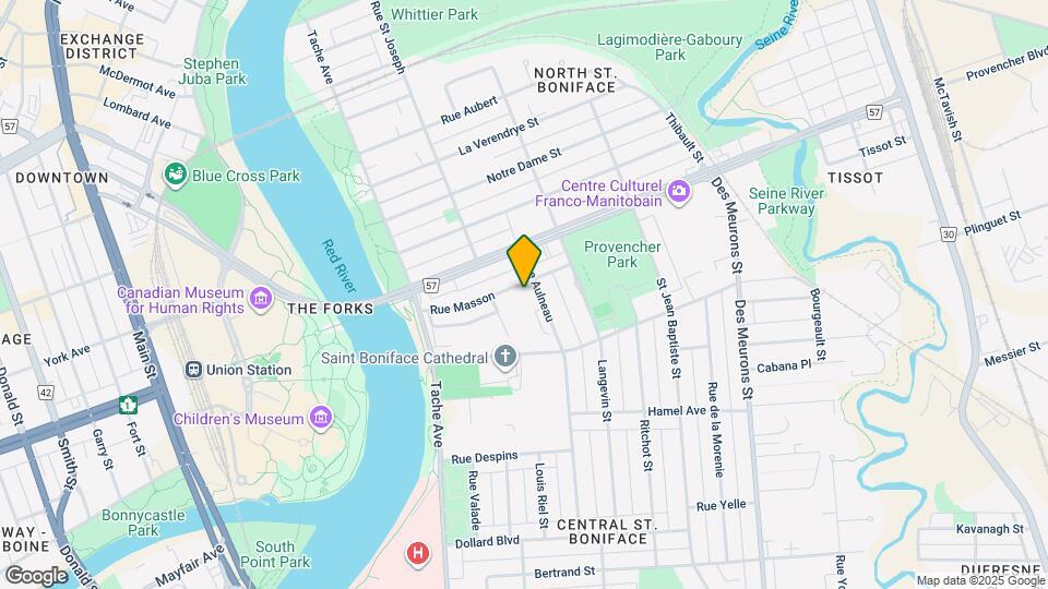 210 Masson Rue Map and Location Details