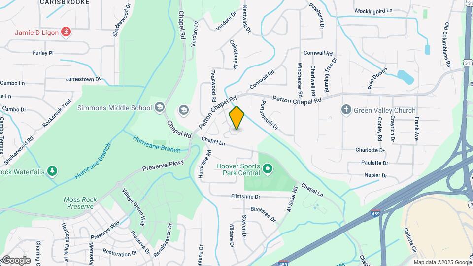 1004 Patton Creek Ln Map and Location Details