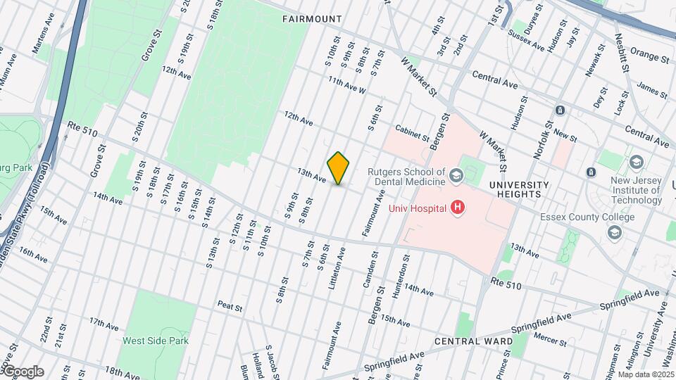 336 13th Ave Mapa y Detalles de la Ubicación