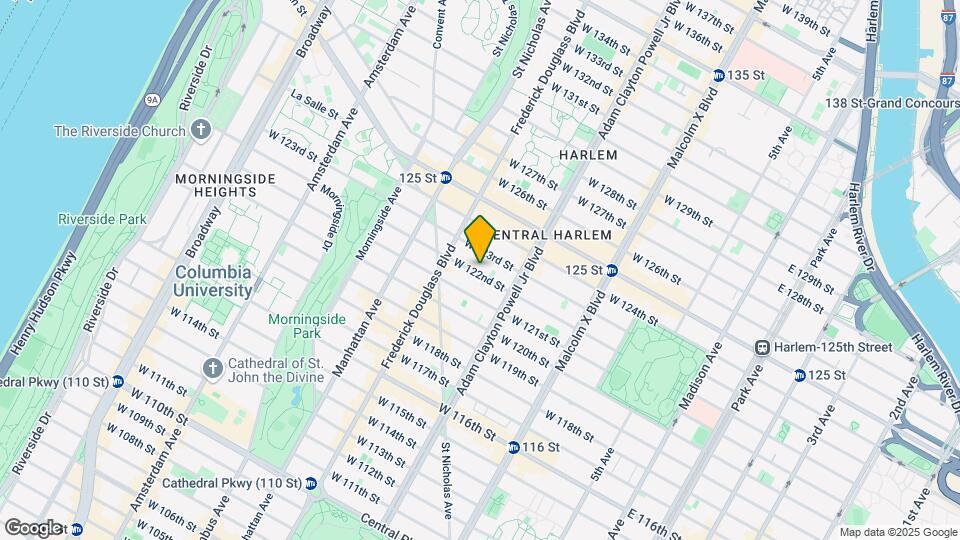 243 W 122nd St Map and Location Details