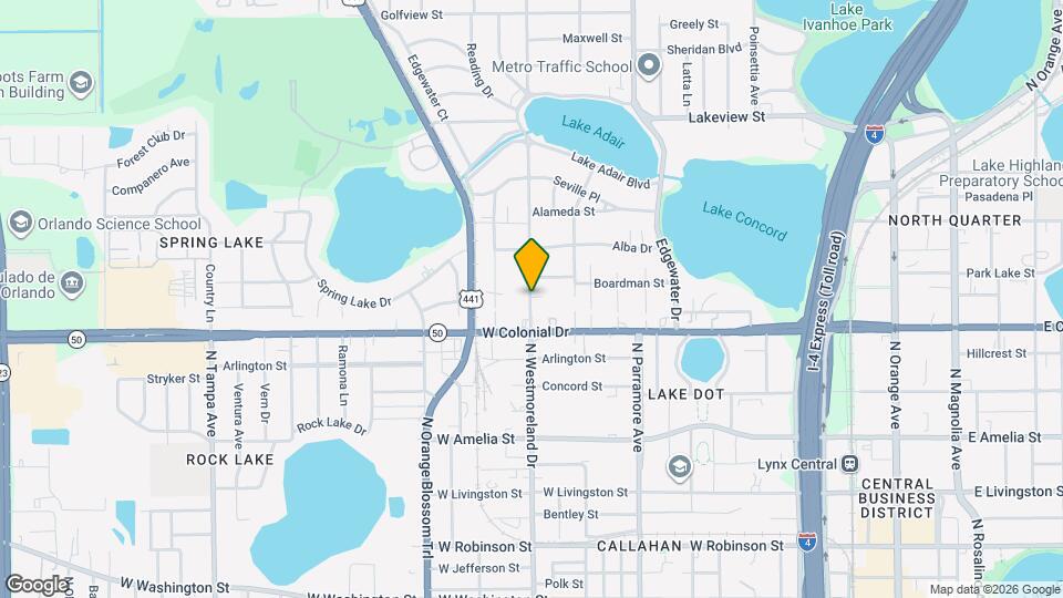 725 N Westmoreland Dr Map and Location Details