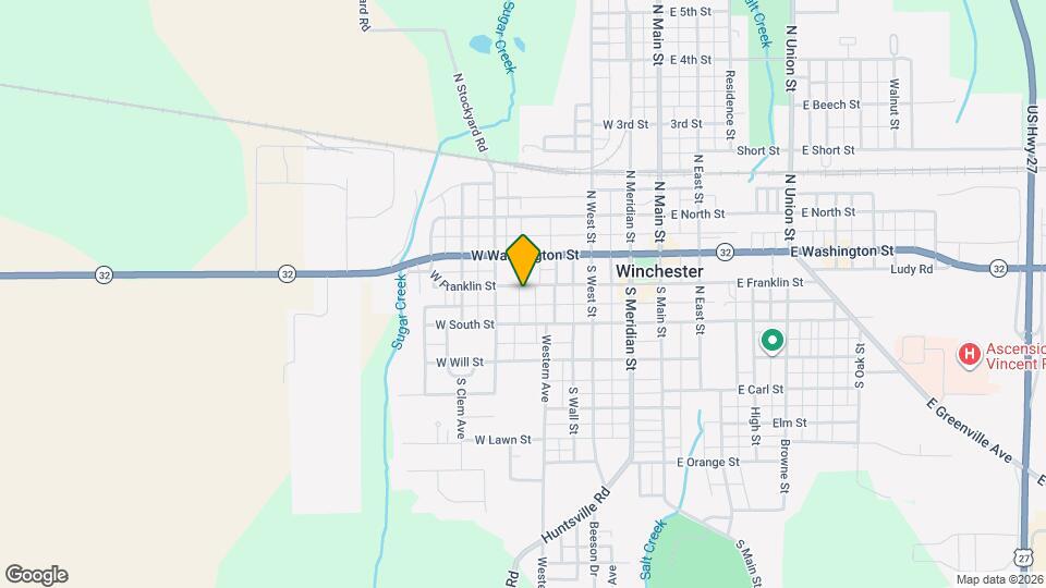533 W Franklin St Map and Location Details