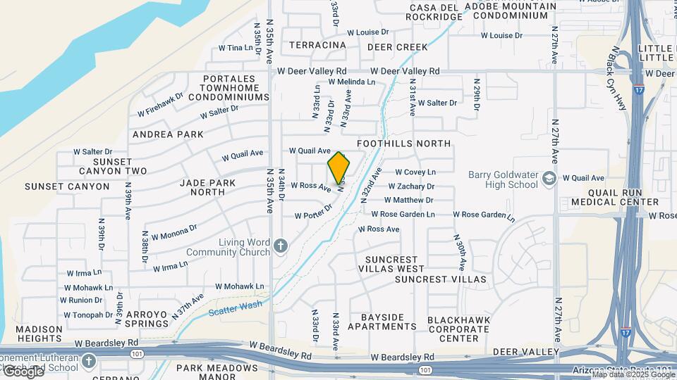 3320 W Ross Ave Map and Location Details