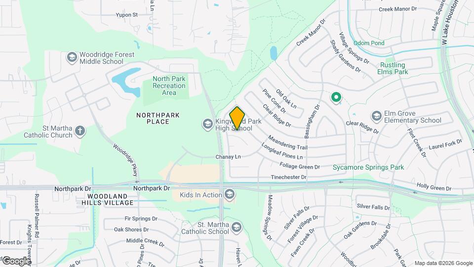 2315 Shadbury Ct Map and Location Details