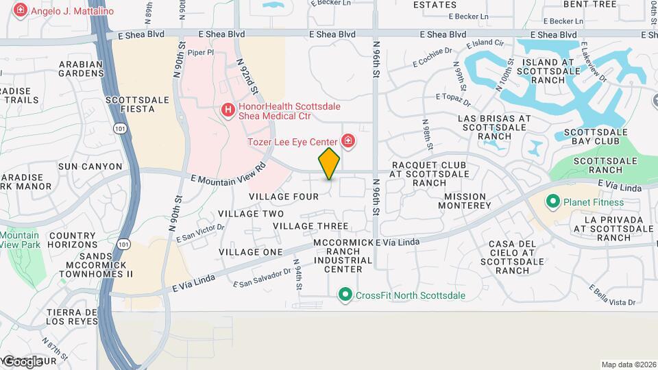 9736 N 95th St, Unit 226 Mapa y Detalles de la Ubicación