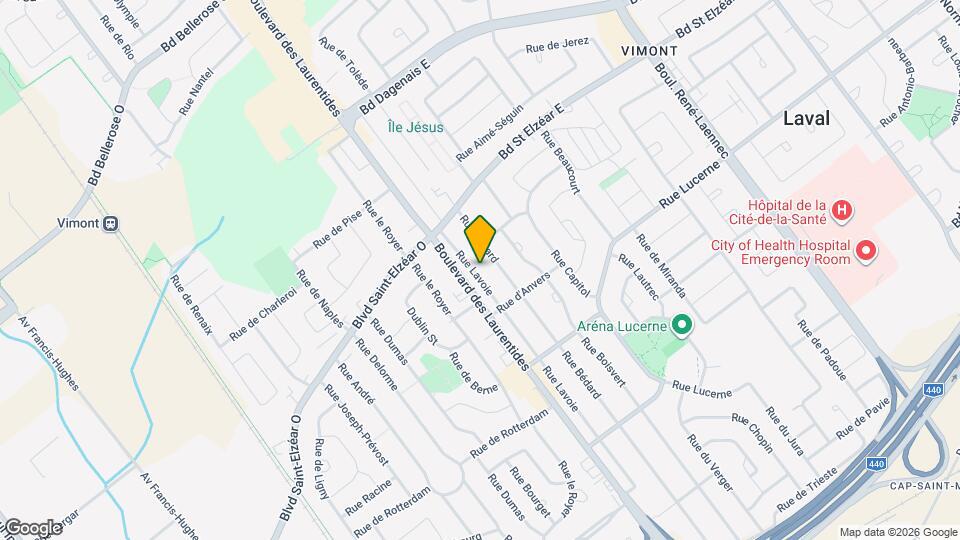 1859 Lavoie Rue Map and Location Details