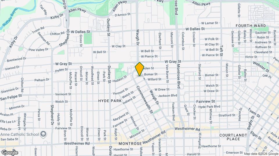 1407 Nevada St Map and Location Details