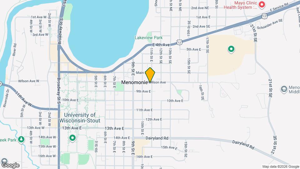 1022 Wilson Ave Map and Location Details