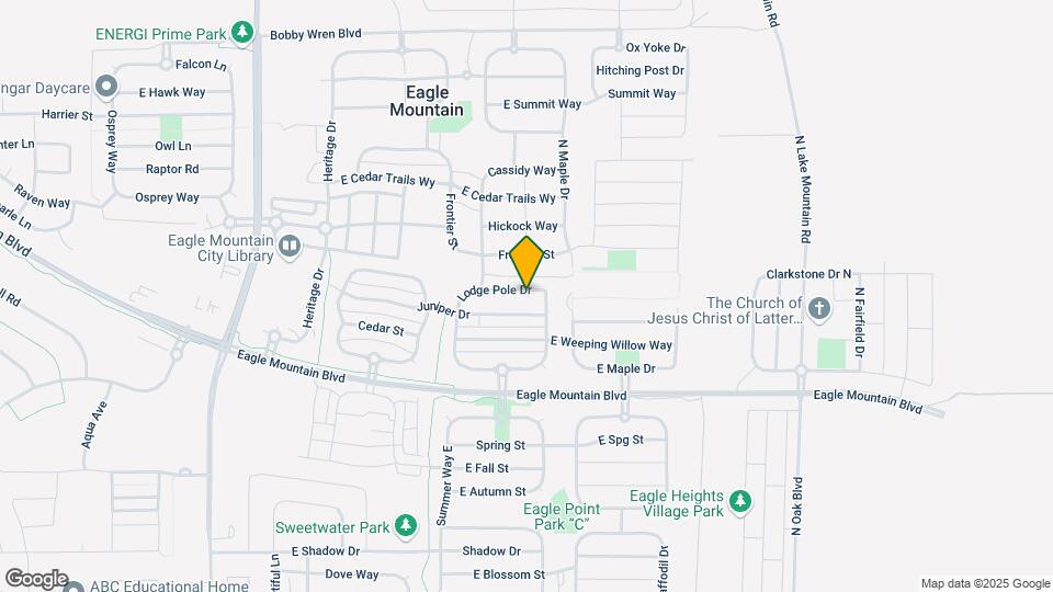 2138 Lodge Pole Dr Map and Location Details