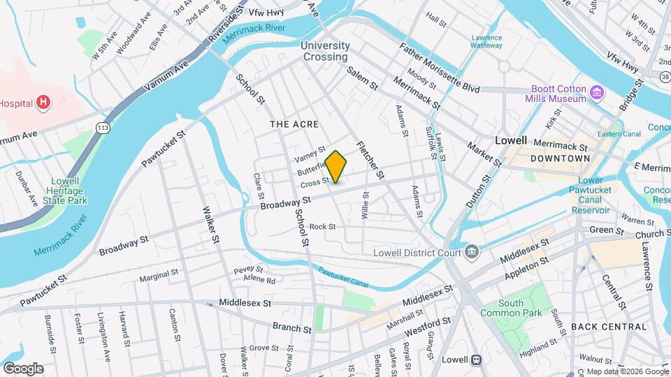 481 Broadway St Map and Location Details