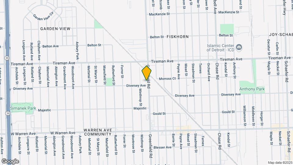 Diversey Place Apartments Map and Location Details