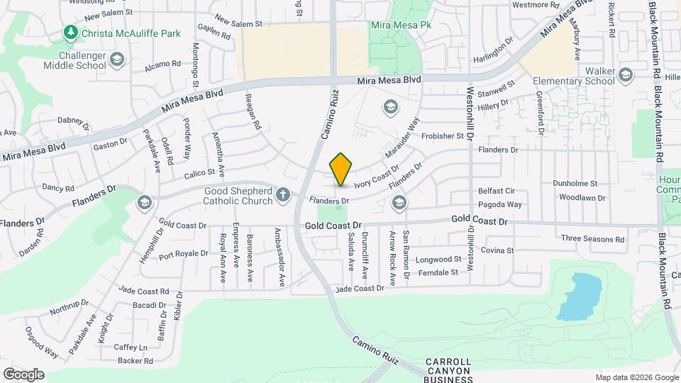 8353 Ivory Coast Dr Map and Location Details