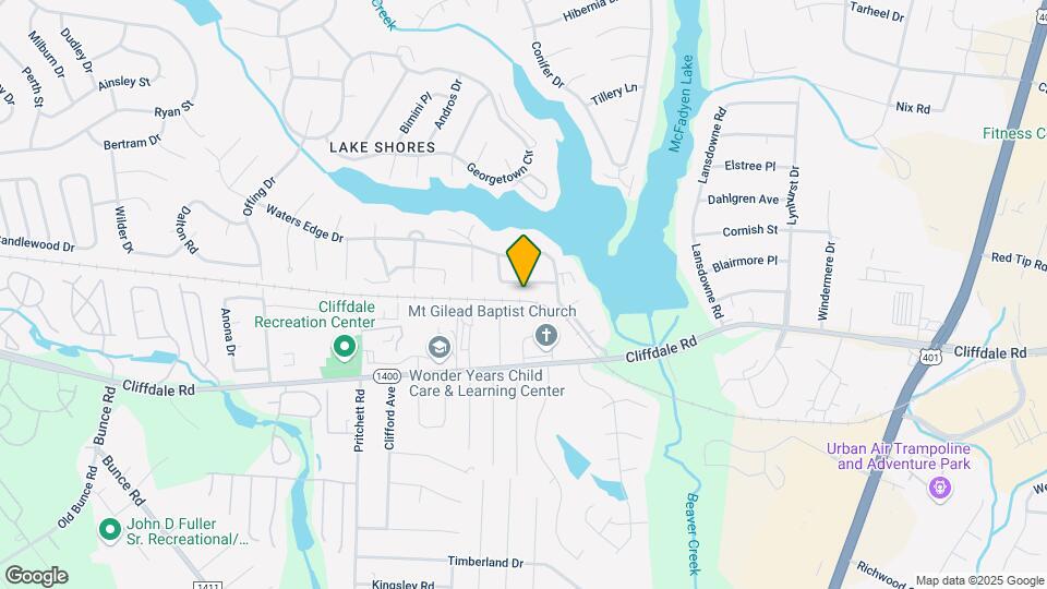 5725 Waterwood Dr Map and Location Details